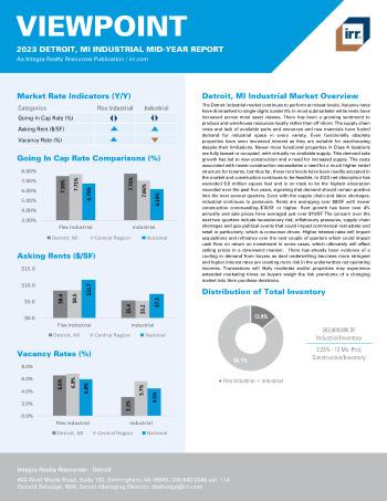 2023 Mid-Year Viewpoint Detroit, MI Industrial Report