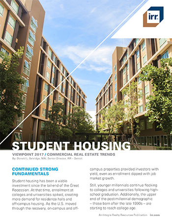 2017 Viewpoint National Student Housing Report