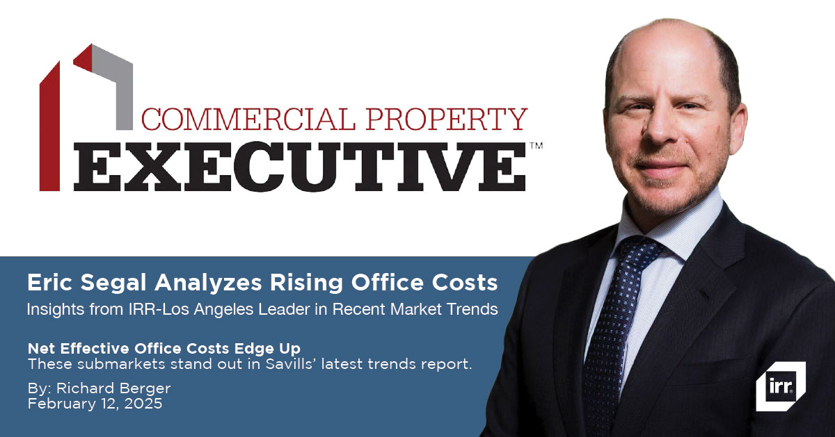Eric Segal Analyzes Rising Office Costs
