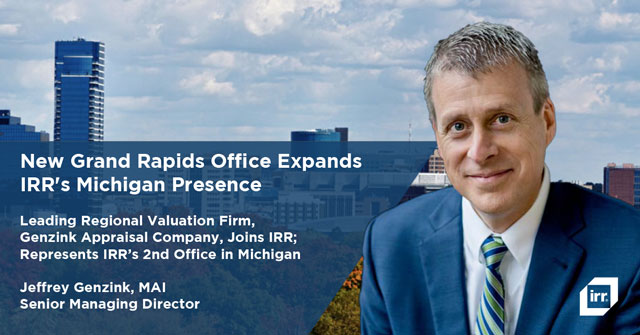 IRR Opens new office in Grand Rapids, MI