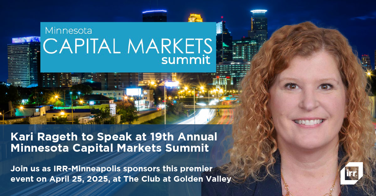 Kari Rageth to Speak at 19th Annual Minnesota Capital Markets Summit