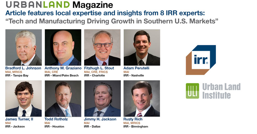 Tech and Manufacturing Driving Growth in Southern U.S. Markets