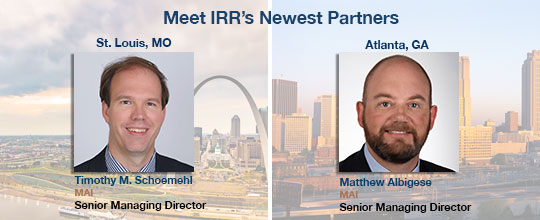 Meet IRR's Newest Partners