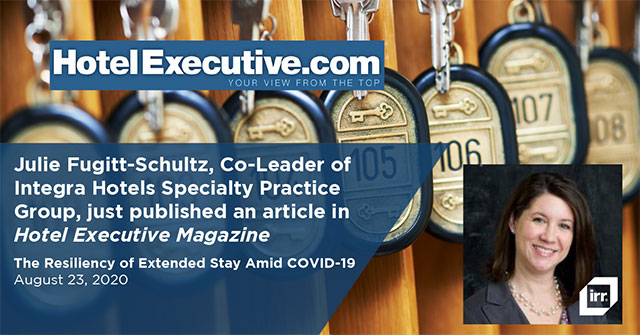 Julie Schultz in Hotel Executive Magazine