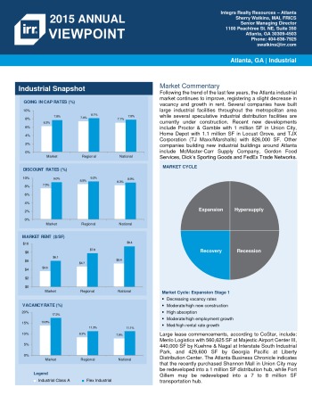 2015 Viewpoint Atlanta Industrial Report