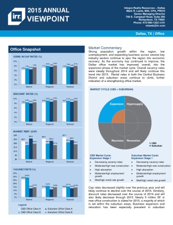 2015 Viewpoint Dallas Office Report