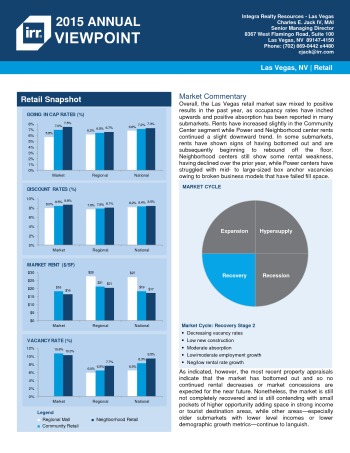 2015 Viewpoint Las Vegas Retail Report