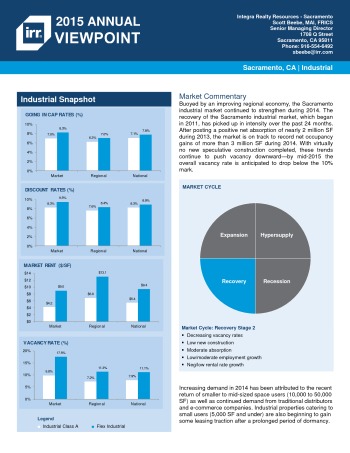 2015 Viewpoint Sacramento Industrial Report