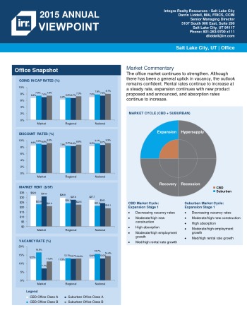 2015 Viewpoint Salt Lake City Office Report