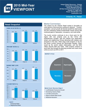 2015 Mid-Year Viewpoint Orlando Retail Report
