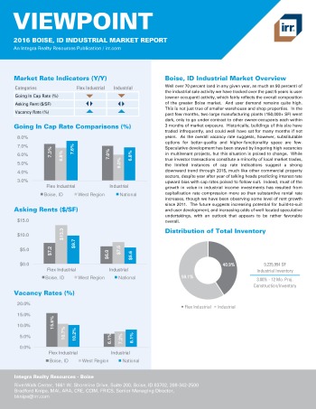 2016 Viewpoint Boise Industrial Report