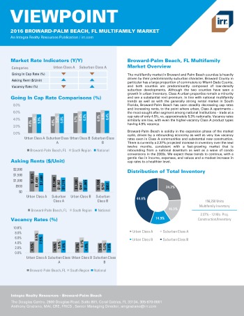 2016 Viewpoint Broward-Palm Beach Multifamily Report