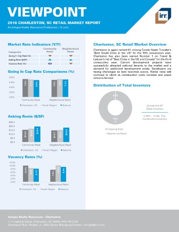 2016 Viewpoint Charleston Retail Report
