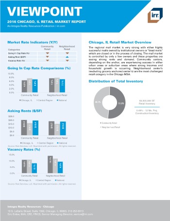 2016 Viewpoint Chicago Retail Report