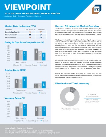 2016 Viewpoint Dayton Industrial Report