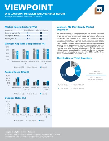 2016 Viewpoint Jackson Multifamily Report