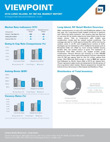2016 Viewpoint Long Island Retail Report