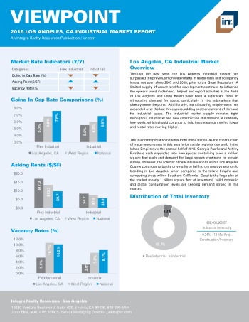 2016 Viewpoint Los Angeles Industrial Report