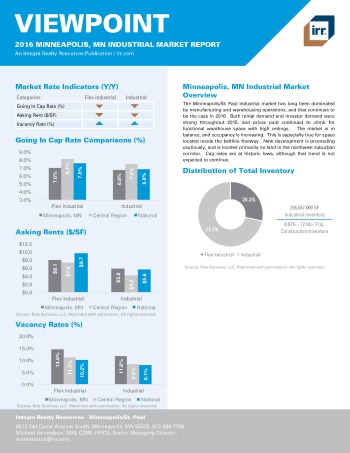 2016 Viewpoint Minneapolis Industrial Report