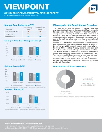 2016 Viewpoint Minneapolis Retail Report