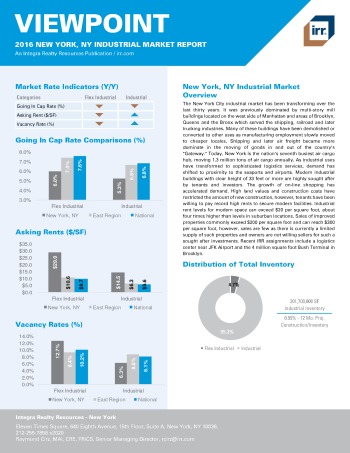 2016 Viewpoint New York Industrial Report