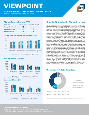2016 Viewpoint Orlando Multifamily Report