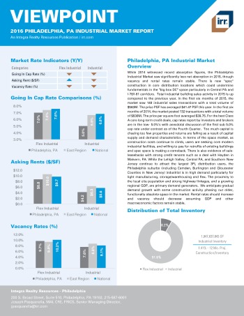 2016 Viewpoint Philadelphia Industrial Report