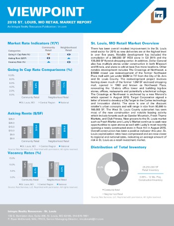2016 Viewpoint Saint Louis Retail Report