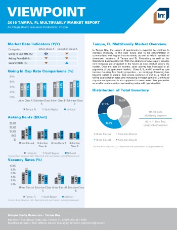 2016 Viewpoint Tampa Multifamily Report