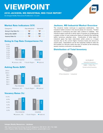 2016 Mid-Year Viewpoint Jackson Industrial Report