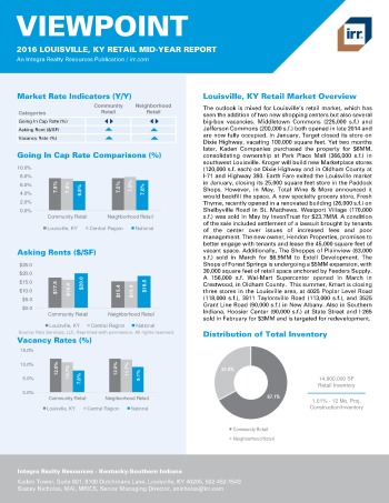 2016 Mid-Year Viewpoint Louisville Retail Report