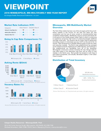 2016 Mid-Year Viewpoint Minneapolis Multifamily Report