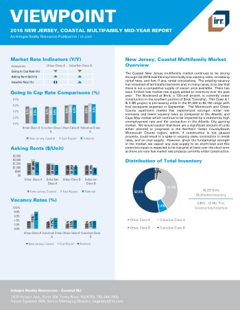 2016 Mid-Year Viewpoint New Jersey Coastal Multifamily Report