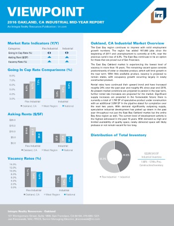 2016 Mid-Year Viewpoint Oakland Industrial Report