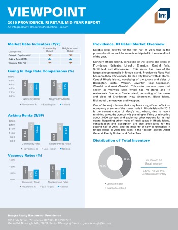 2016 Mid-Year Viewpoint Providence Retail Report