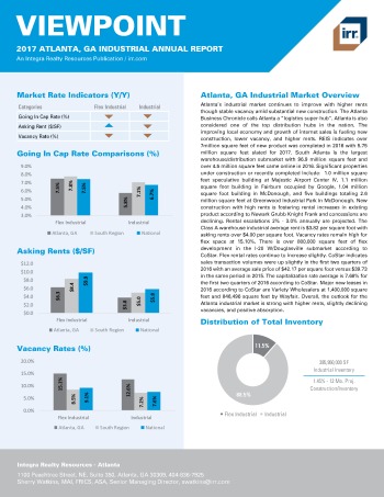 2017 Viewpoint Atlanta Industrial Report