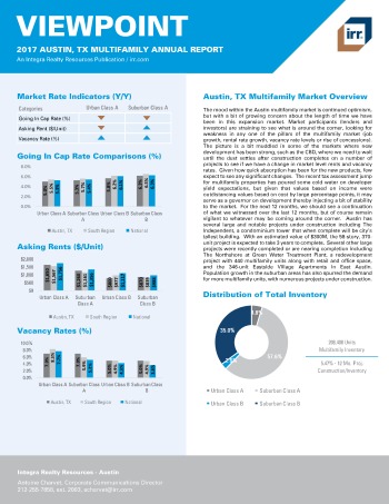 2017 Viewpoint Austin Multifamily Report