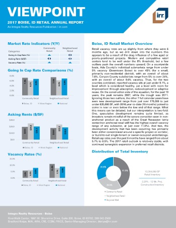 2017 Viewpoint Boise Retail Report