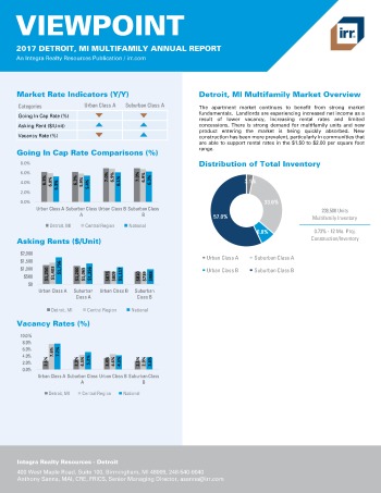 2017 Viewpoint Detroit Multifamily Report