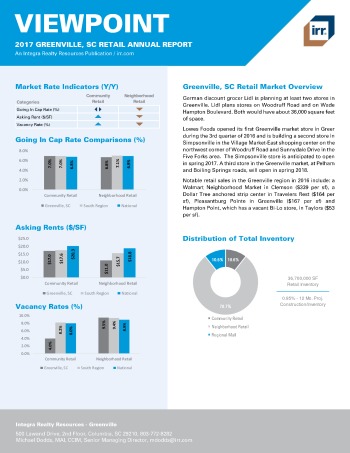 2017 Viewpoint Greenville Retail Report