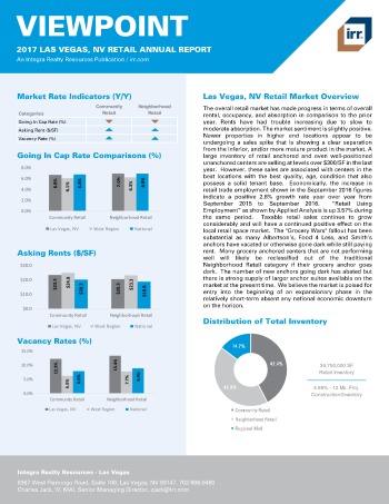 2017 Viewpoint Las Vegas Retail Report