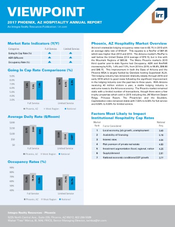 2017 Viewpoint Phoenix Hospitality Report