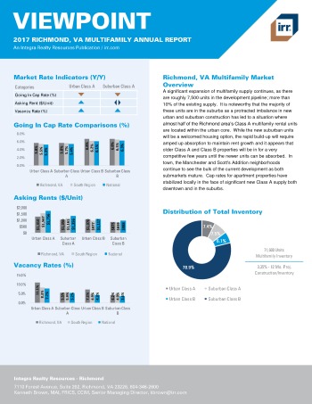 2017 Viewpoint Richmond Multifamily Report