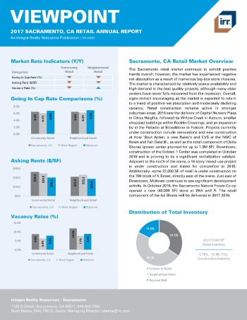 2017 Viewpoint Sacramento Retail Report