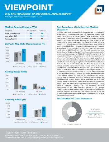 2017 Viewpoint San Francisco Industrial Report