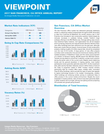 2017 Viewpoint San Francisco Office Report