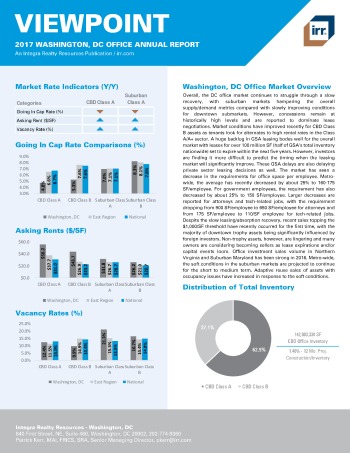 2017 Viewpoint Washington Office Report