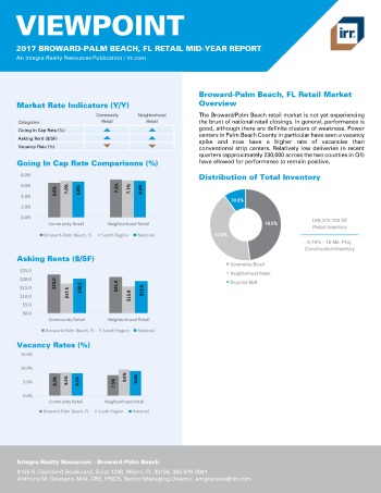 2017 Mid-Year Viewpoint Broward-Palm Beach Retail Report