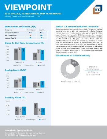 2017 Mid-Year Viewpoint Dallas Industrial Report