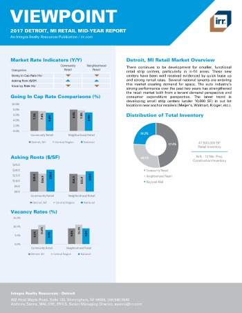 2017 Mid-Year Viewpoint Detroit Retail Report